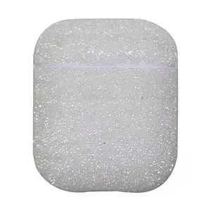 Luxury shinny bling bling resin airpods protective case airpod protector women  crystal anti-lost cover airpods charger