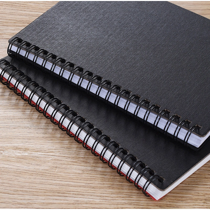High quality Custom logo A7 B6 A5 B5 A4 notebook promotion advertising gift hardcover coil notebook