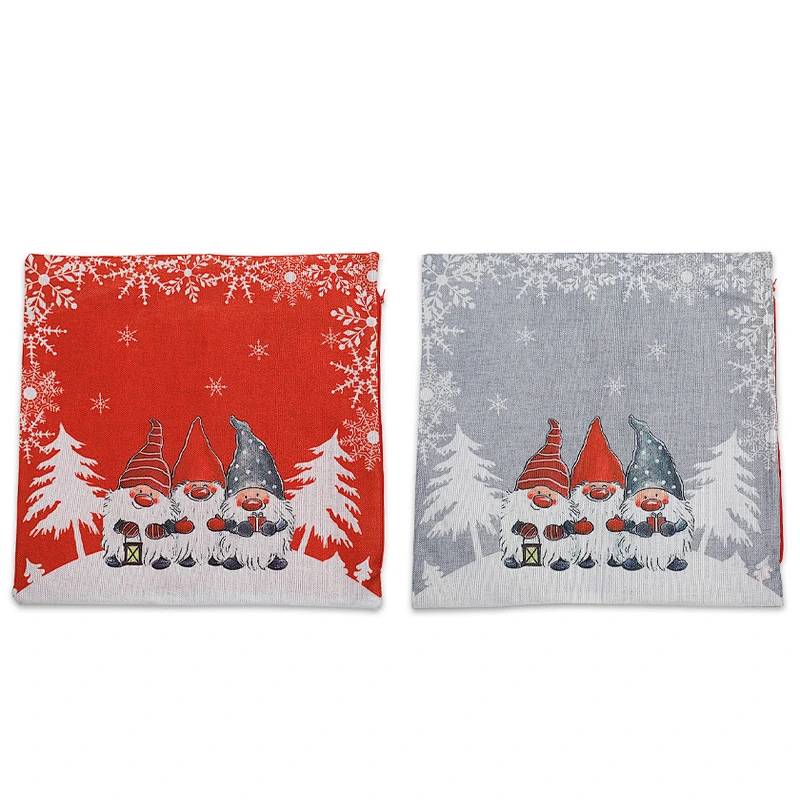 Customized Christmas decorations European-style  Santa Sofa Cushion Cover Christmas pillow Cushion cover