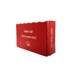 Custom high quality Printing logo Rectangle Folding Foldable Corrugated Carton promotion Gift Packaging Box