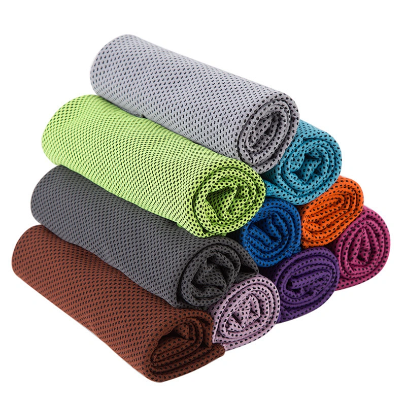 cheap price super custom logo ice instant microfiber cool cooling towel Yoga Golf Pilates Camping Fitness   cooling towel