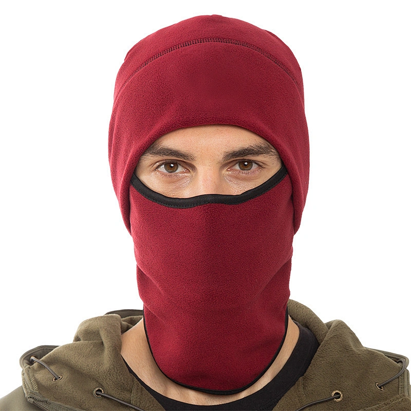Men and women autumn and winter cashmere cap multi-function warm and cold sports cycling outdoor ear and face protection hat