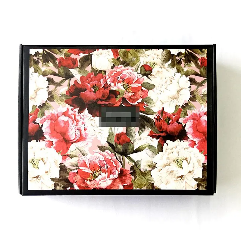Wholesale Custom logo Printed Mailer Carton Paper Corrugated Box Foldable  promotion gift  Corrugated Paper Box