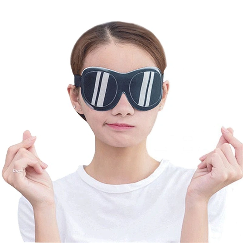 Interesting expression 3D eye mask colorful 3D sleeping eye mask  to OEM production eye mask for sleeping traveling