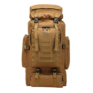 High quality outdoor backpack  camping travelling backpack mountaineering waterproof oxford hiking backpack custom logo support