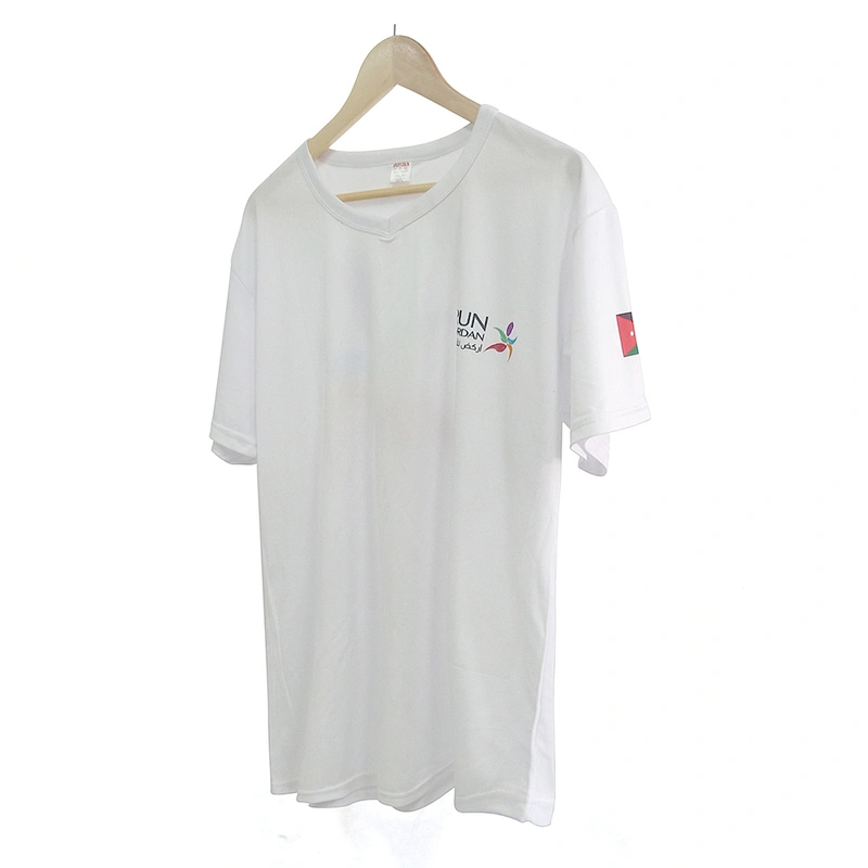 Custom Promotional activities T Shirts  Sports Running Top Tees Mens Clothing Short Sleeve Casual V Neck Quick drying Tshirt