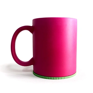 Hihg quality Semi-sanding Color Changing Magic Tea Mug Sublimation Custom Printing Mug Ceramic Promotion gift Tea Mug