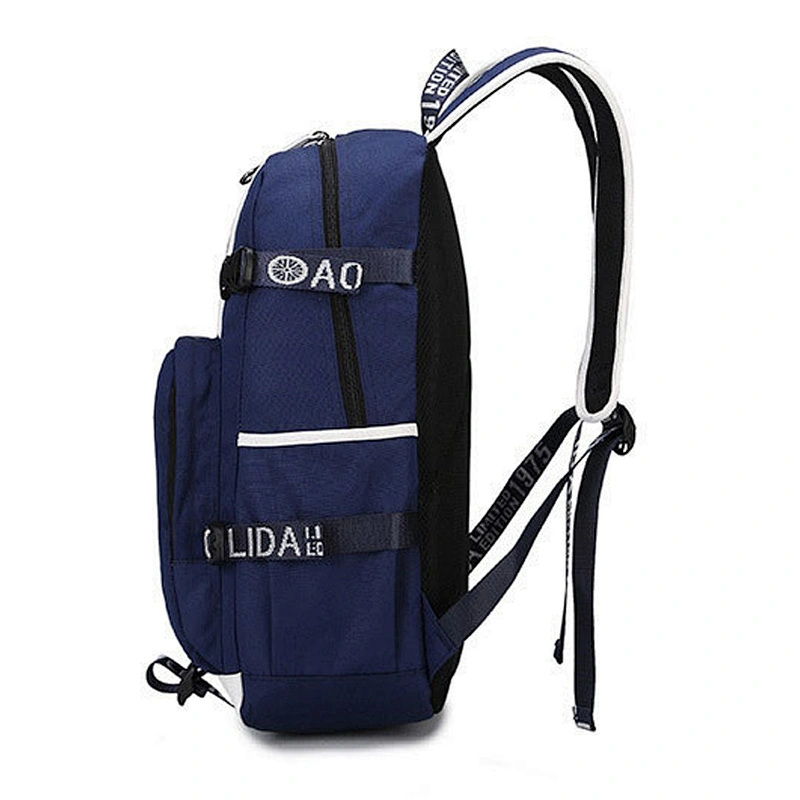 2020 Casual Popular USB Charging Backpacks Travel Unisex Student School Backpack Bag For Teenagers