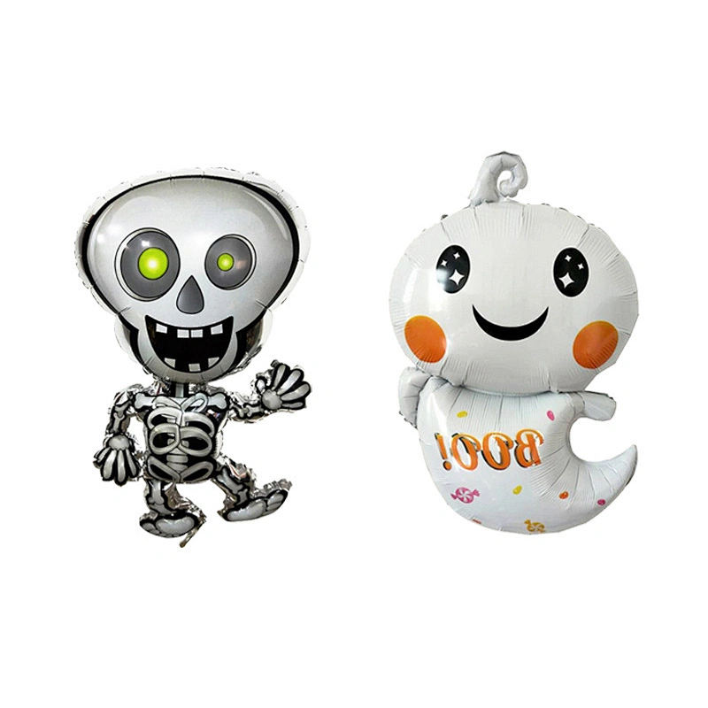 Celebrating decorations for party balloon Halloween holiday flag-pulling kit Ghosts and pumpkins decorations