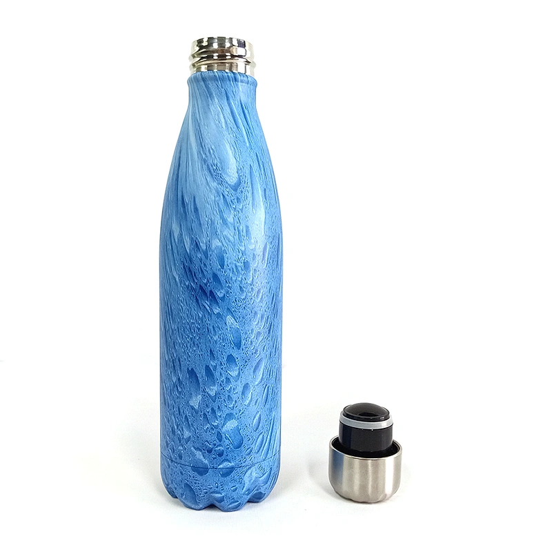 2020 Custom Private Label  Art Stainless Steel 304water cup Portable Insulation Vacuum Bottle Student Cup