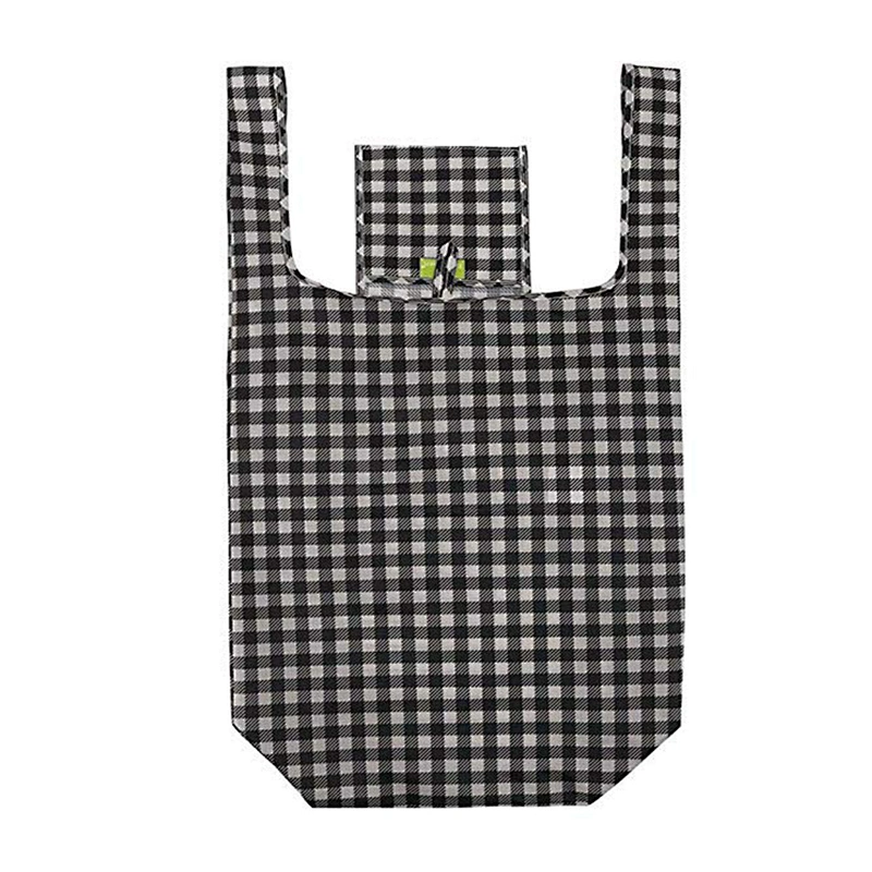Waterproof polyester single-shoulder bag shopping bags customized LOGO outdoor travel vest folding bags