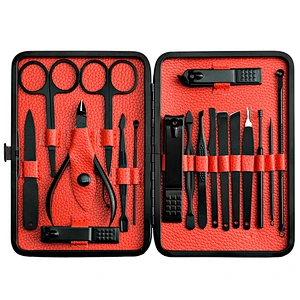 Hot selling Custom logo nail clipper professional nail edge cutter Stainless steel manicure set tools