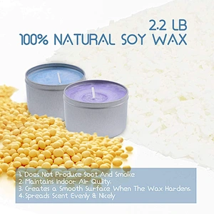 2021 Natural Fragrance DIY Scented Candle Making Kit 12-in-1 Home Candle DIY Set Soy Wax Making Set