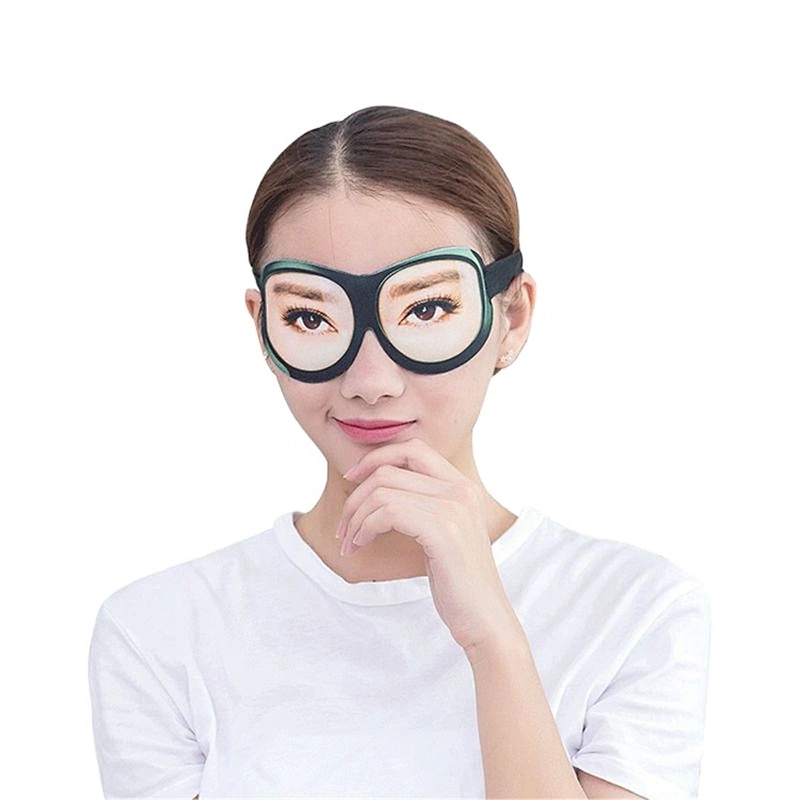Interesting expression 3D eye mask colorful 3D sleeping eye mask  to OEM production eye mask for sleeping traveling