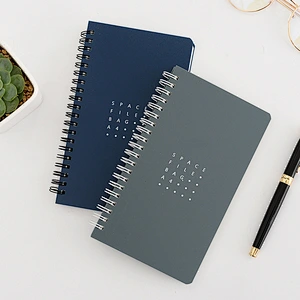 High quality Custom A4/A5/B5 PP Cover spiral Notepad suitable advertising promotion gift loose-leaf Coil notebook