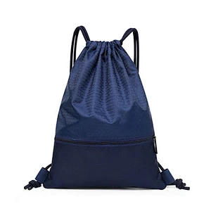 Trap pocket anti-splash sports student high-capacity portable travel rope rucksack advertising gift bag