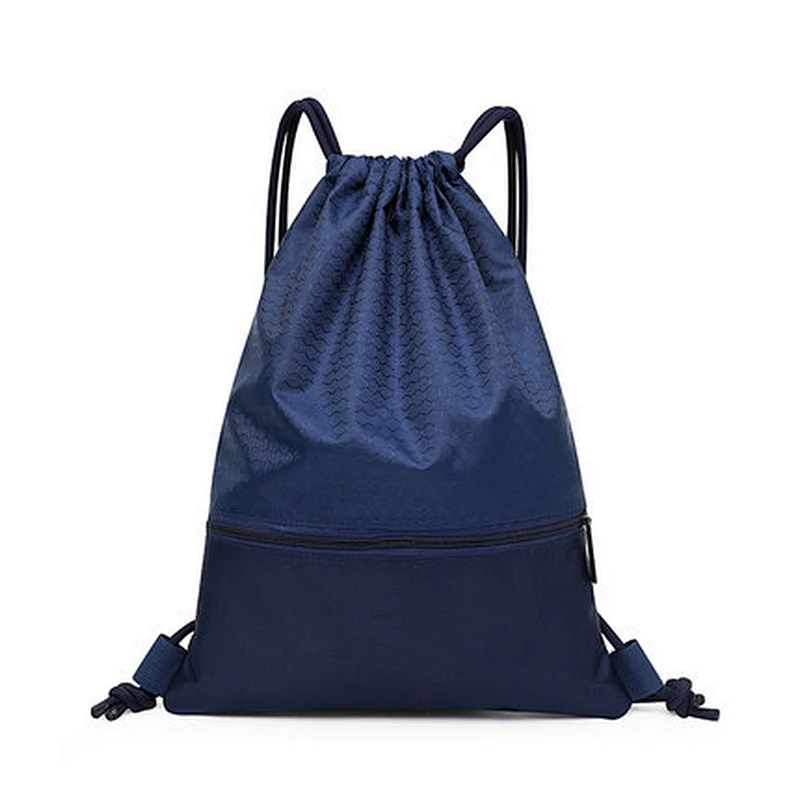 Trap pocket anti-splash sports student high-capacity portable travel rope rucksack advertising gift bag