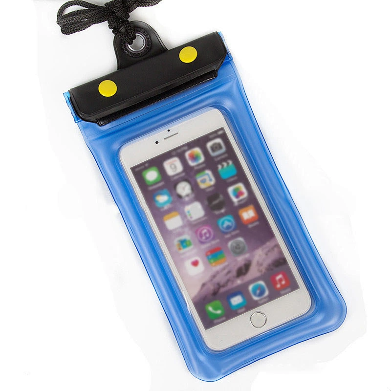 Promotional gift PVC Waterproof phone bag case transparent pouch beach dry universal mobile phone bag