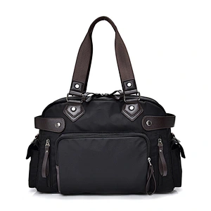 Fashionable duffel bag high quality nylon canvas travel bag men's and women's business one-shoulder cross-body duffel bag