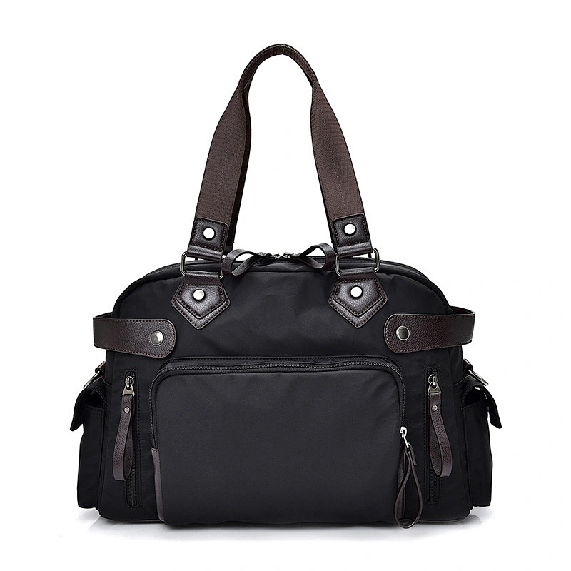 Fashionable duffel bag high quality nylon canvas travel bag men's and women's business one-shoulder cross-body duffel bag