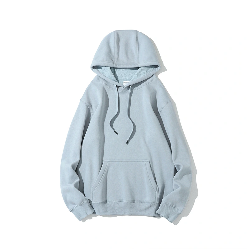 Fashion OEM custom heavyweight plain mens and women's hoodies multi-color 350g fleece jumper