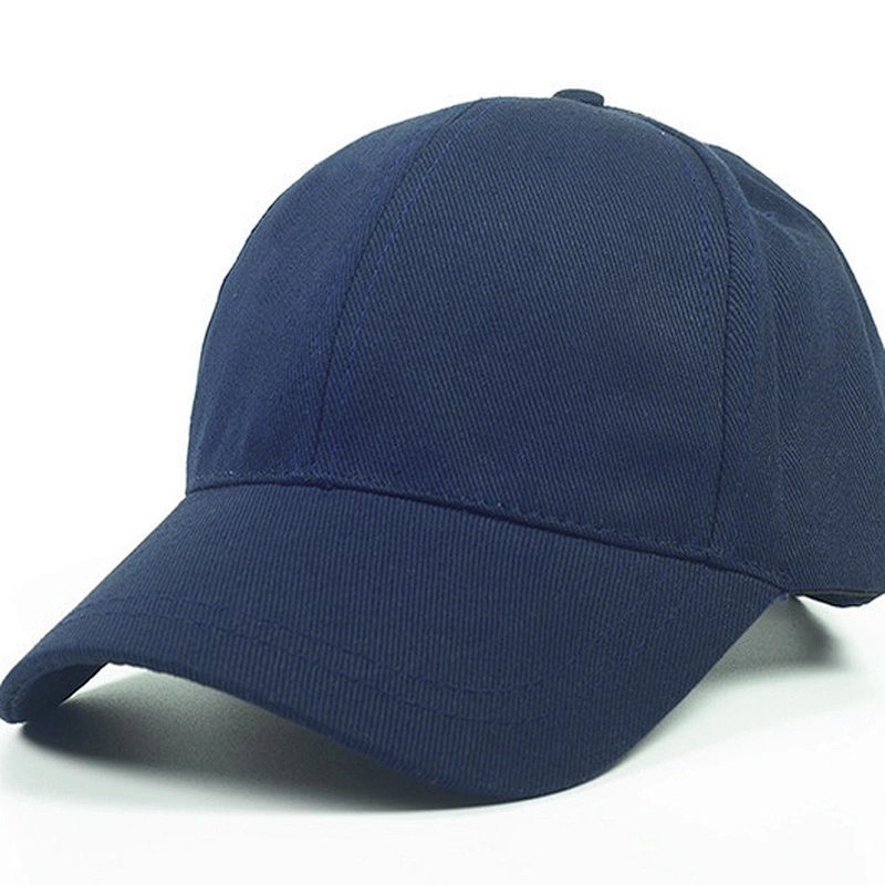 Wholesale fashion Customized logo Adults unisex solid color 6 panel Cotton Sports Baseball Hats