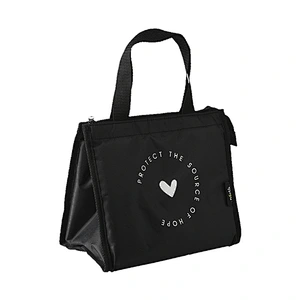 Hot sale custom polyester waterproof washable warmer cooler bag rice bags commute insulated lunch  bag