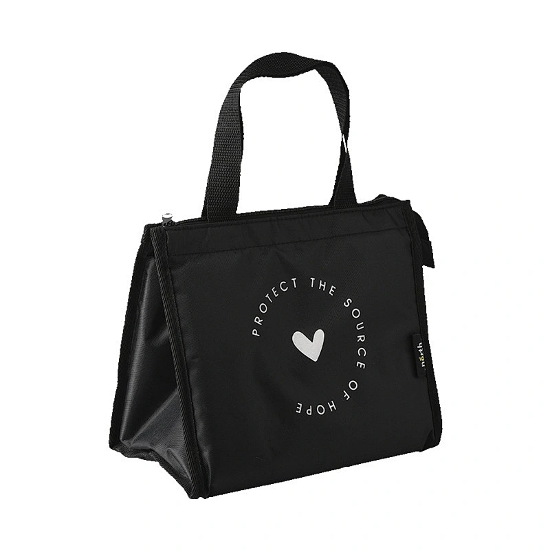 Hot sale custom polyester waterproof washable warmer cooler bag rice bags commute insulated lunch  bag