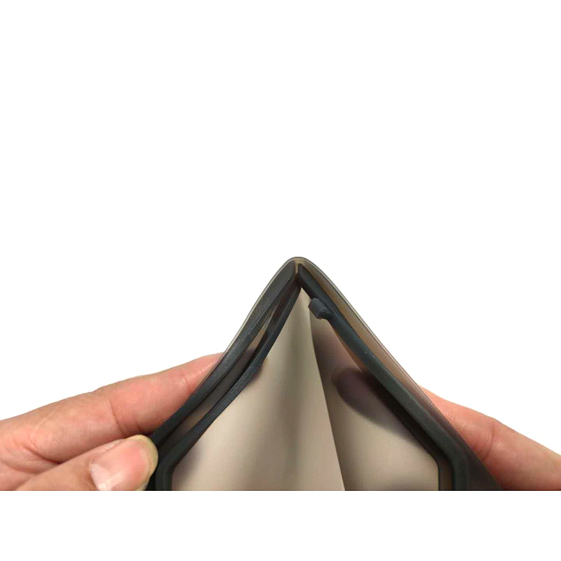 Custom logo portable 100% silicone Food grade  storage bags reusable  KN95 Mask cosmetic silicone bags