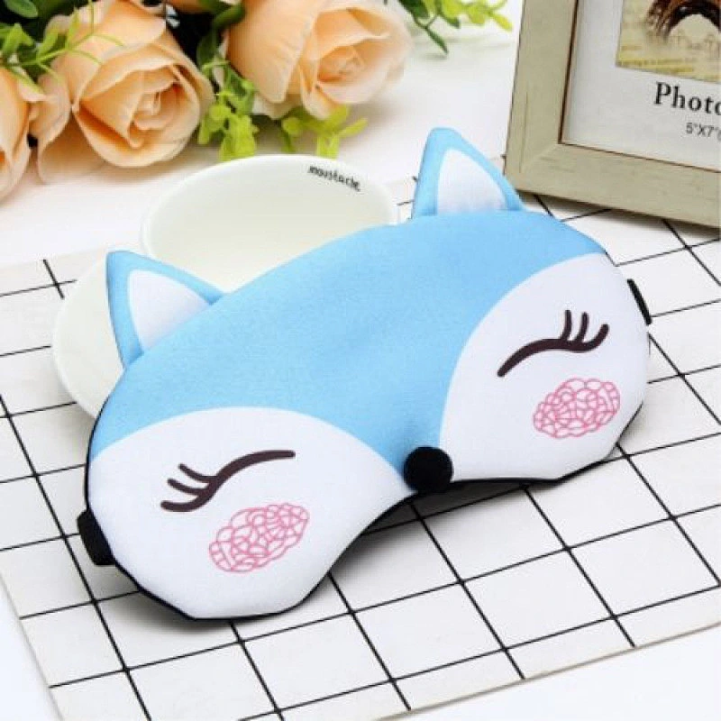 Cartoon sleeping girl ice pack personality adult eye mask ventilation hot ice compress eye fatigue eye mask