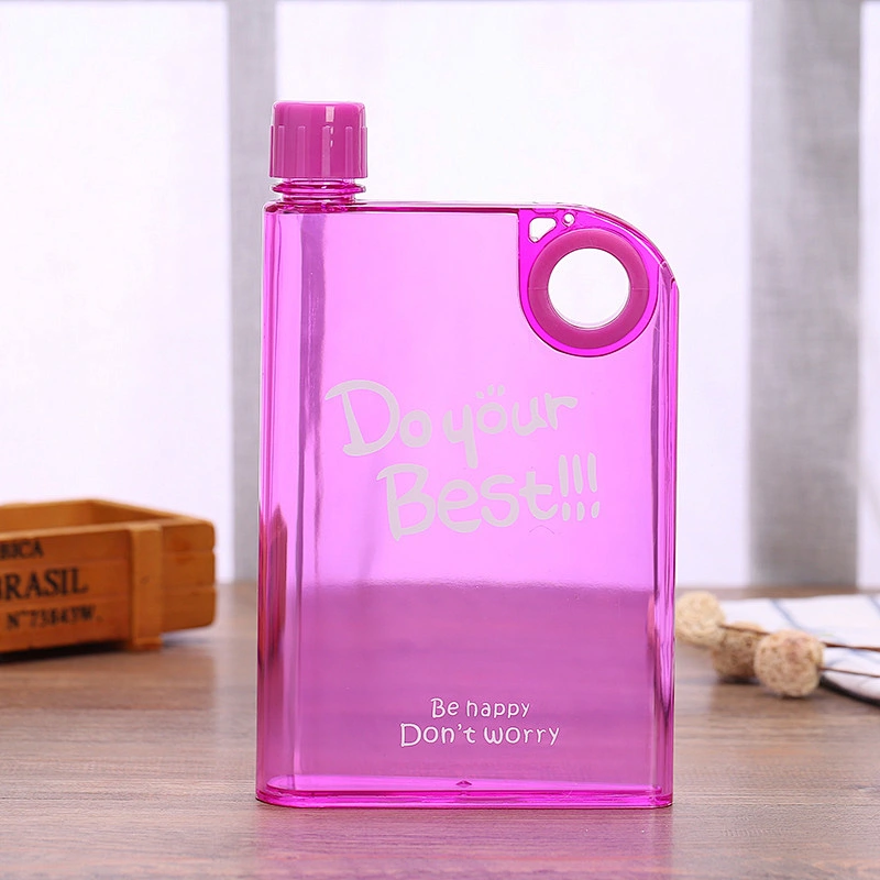 Promotion portable plastic water bottles novel design travel water bottles, custom logo and color