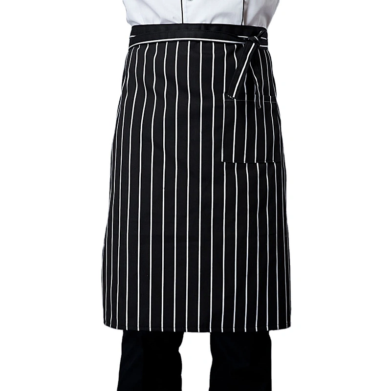 custom logo Chef Aprons Barista Waiter Unisex Men's Women's Kitchen Cook Tool Oil Proof Chef Cook Uniform Apron