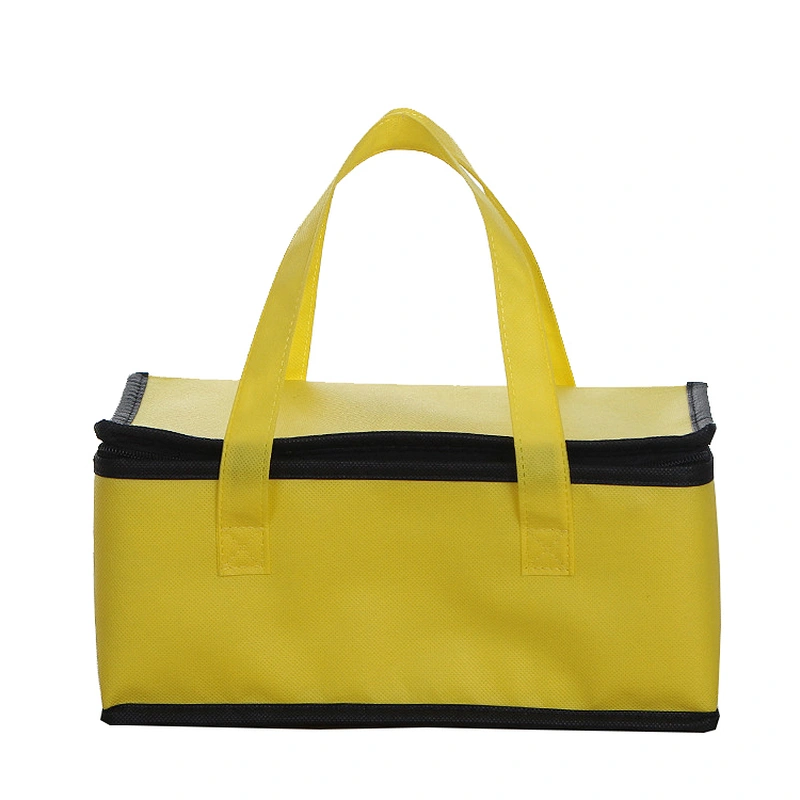 Non-woven insulation bag customized LOGO company publicity portable ice bag food and cake delivery insulation bag
