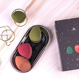 Promotional Gifts foundation sponge makeup blender sponge set whit Beauty salons, cosmetic shops