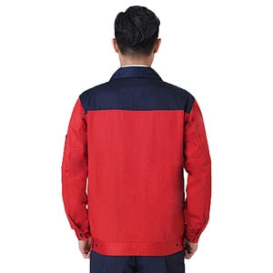 Reflective cotton-padded clothes for men and women thicken wear-resistant engineering uniform custom winter work clothes