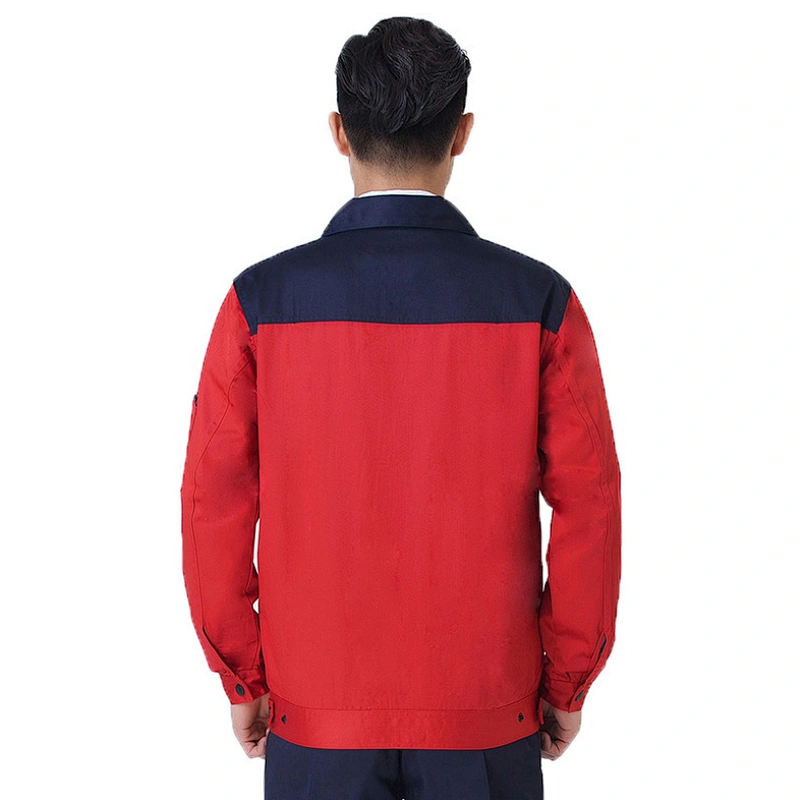 Reflective cotton-padded clothes for men and women thicken wear-resistant engineering uniform custom winter work clothes