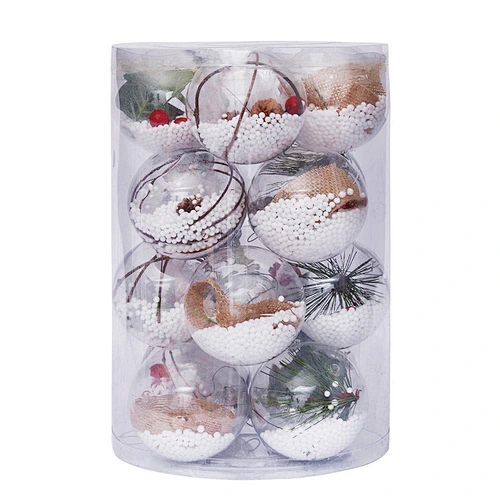 Wholesale custom Christmas crystal ball snowman  christmas Party Festival Christmas gifts
