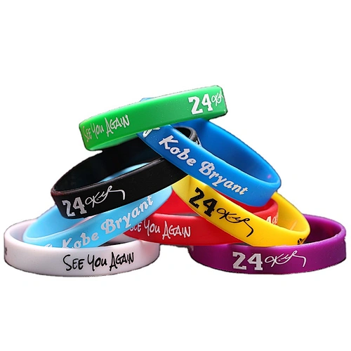 High quality custom logo sport various color silicone wristbands Durable Promotional gift  wristbands