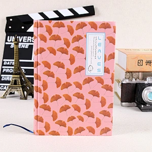 2020 fashion NEW business promotion design print diary Cardboard Cover notebook Custom Hardcover Notebook
