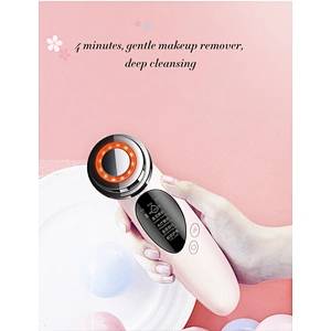 RF facial lifting massager face cleaner Photon facial massager Rechargeable ultrasonic  infrared face massager