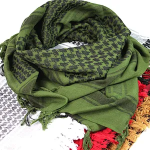Wholesale high quality Multifunction outdoor military cotton winter camouflage windproof  desert scarves