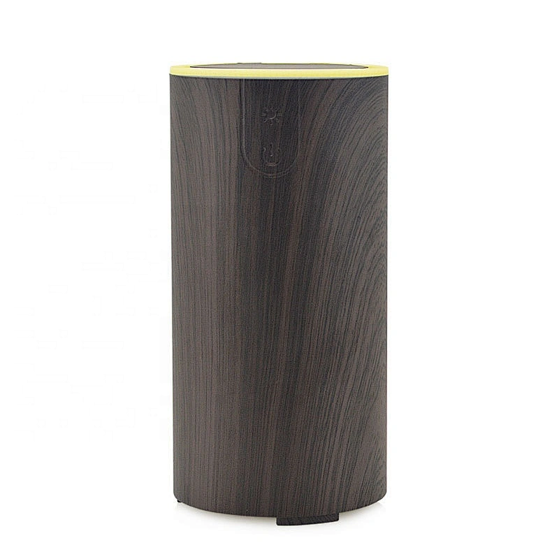 Usb Mini Ultrasonic Wood grain Cool Mist Air Humidifier Portable LED Night Light Essential Oil Aroma Car Diffuser