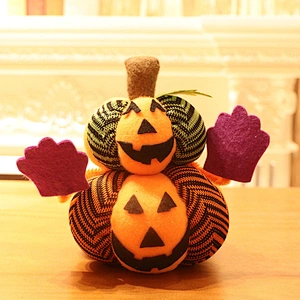 Halloween Decorations Stuffed Felt Pumpkin Toys For Bar Home Party Dance Venue Props Children's stage play Doll gifts