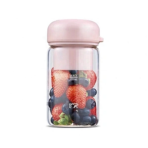 New design factory wholesale 300ml leak-proof food grade silicone ring smell free portable juicer blender usb rechargable juicer