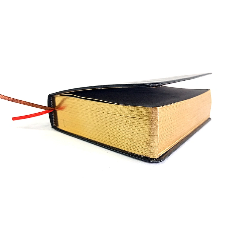 PU leather hardcover journal custom logo gilt- edged notebook promotion gift B5 notebook