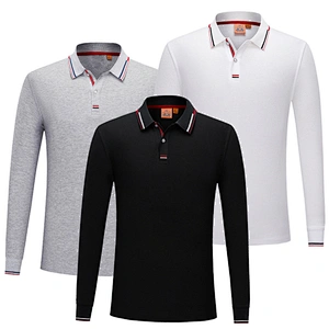 New Autumn Men Polo Shirt 2020   long Sleeve Customized blank polo t-shirts for men