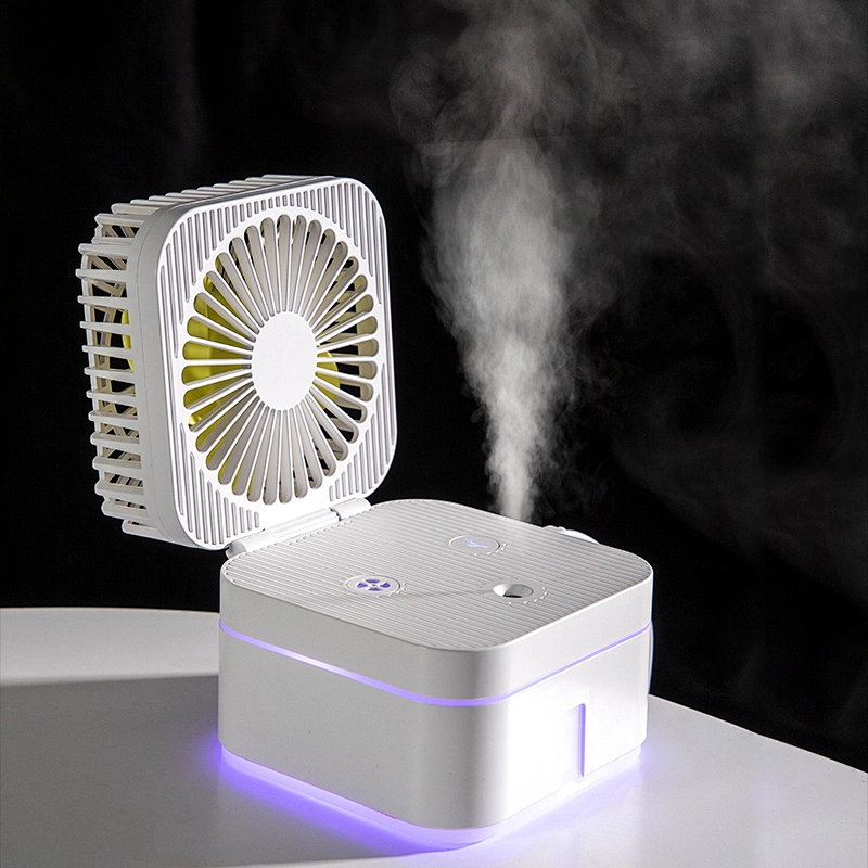 2020 Best wireless  Air humidifier Portable usb rechargeable  personal air mini fan mist humidifier