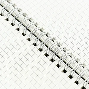 Soft Plastic Cover Simple Notepad Cheap Promotional Advertising Gift A5/B5/A6 Multi-size Coil Spiral Notebook