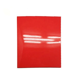 High quality custom logo Double-sided paper report folder A4 advertising promotion folder
