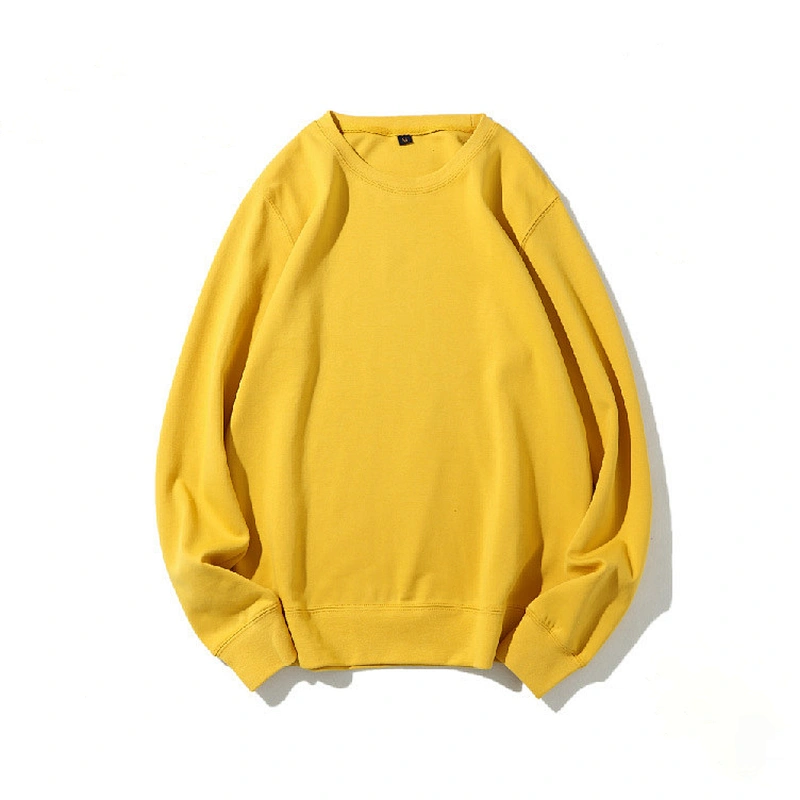 Advertising promotion High Quality O-Neck Men Oversize Custom logo Multi Color Sweatshirt